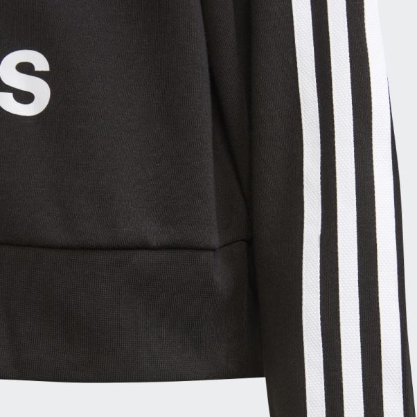 Sweat à Capuche Court Adidas Adicolor Noir