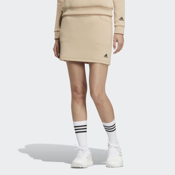 Jupe 3 Barres Adidas Beige