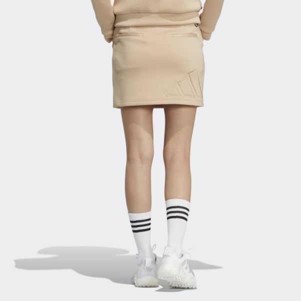 Jupe 3 Barres Adidas Beige
