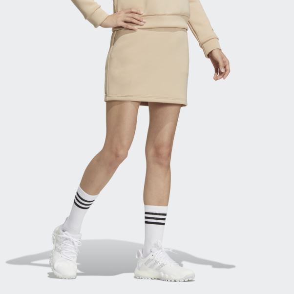 Jupe 3 Barres Adidas Beige
