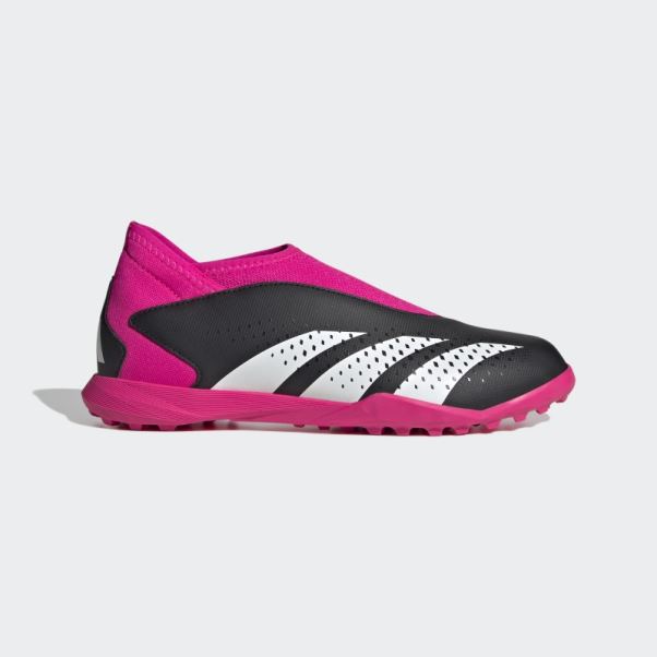 Adidas Predator Precision.3 Turf Sans Lacets Rose