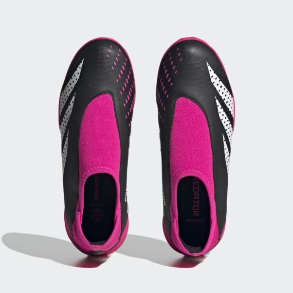 Adidas Predator Precision.3 Turf Sans Lacets Rose