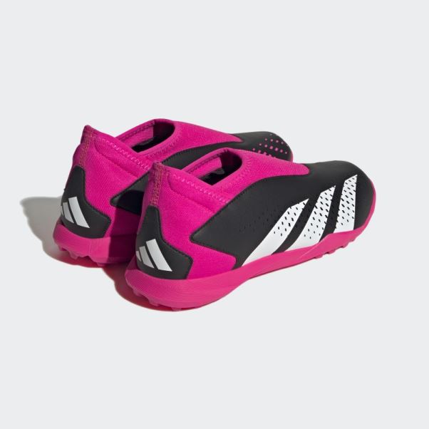 Adidas Predator Precision.3 Turf Sans Lacets Rose