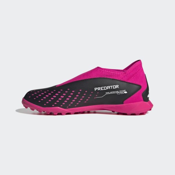 Adidas Predator Precision.3 Turf Sans Lacets Rose