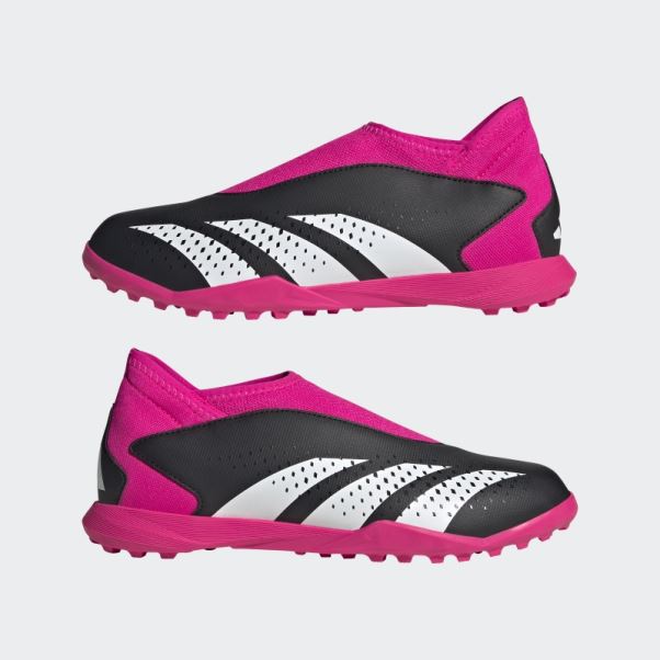 Adidas Predator Precision.3 Turf Sans Lacets Rose