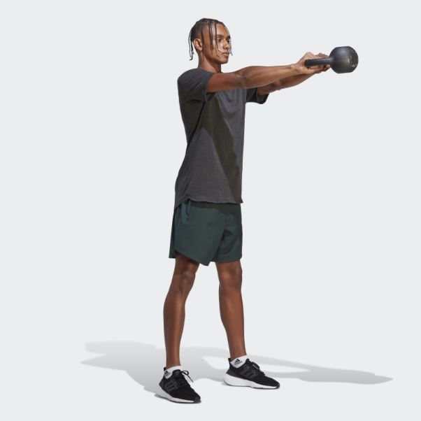 Conçu Pour Le Short D'entraînement Adidas Vert