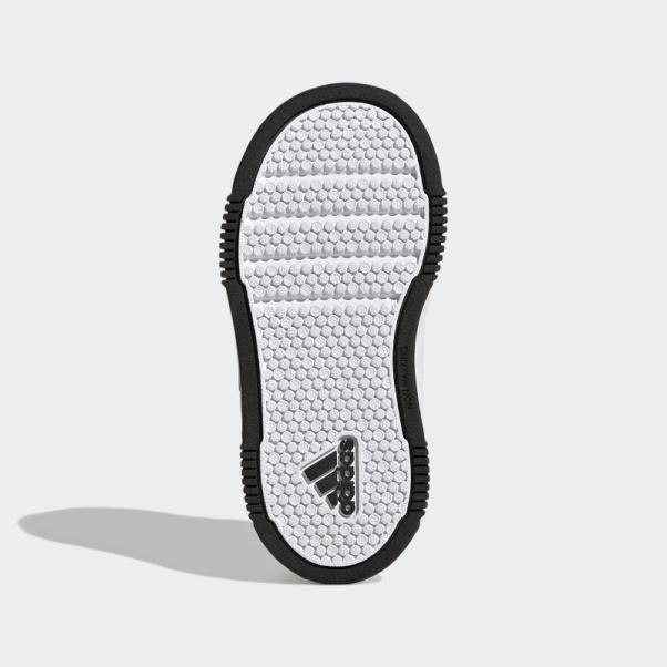 Adidas Tensaur Crochet Et Boucle Chaussures Noir Mode