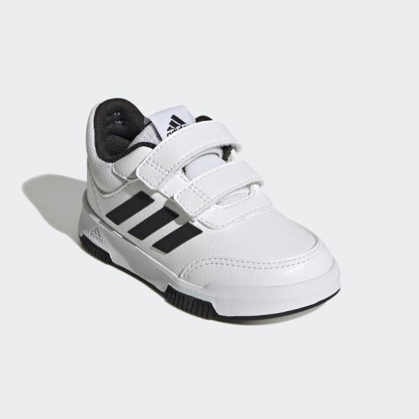 Adidas Tensaur Crochet Et Boucle Chaussures Noir Mode