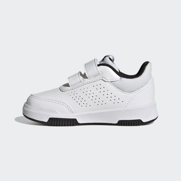 Adidas Tensaur Crochet Et Boucle Chaussures Noir Mode