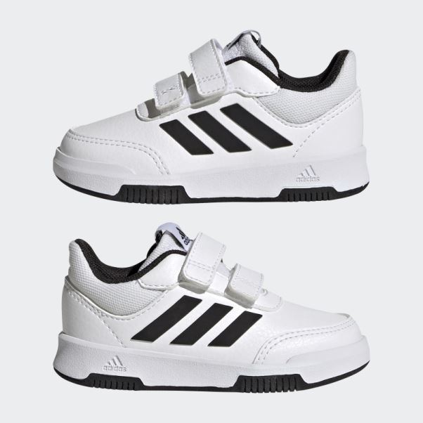 Adidas Tensaur Crochet Et Boucle Chaussures Noir Mode