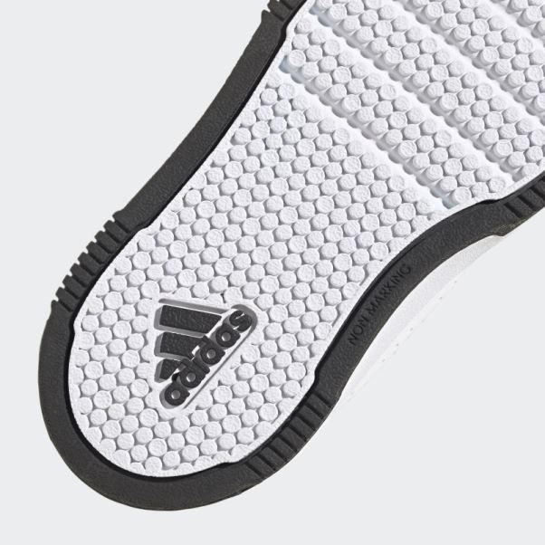 Adidas Tensaur Crochet Et Boucle Chaussures Noir Mode