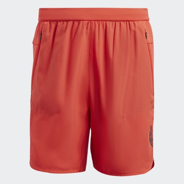 Conçu Pour Le Short D'entraînement Rouge Adidas