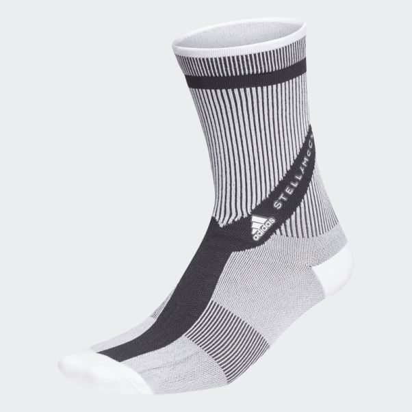 Adidas By Stella Mccartney Crew Chaussettes Blanc Fashion