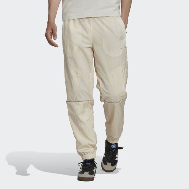 Reveal Material Mix Pantalon De Survêtement Blanc Adidas