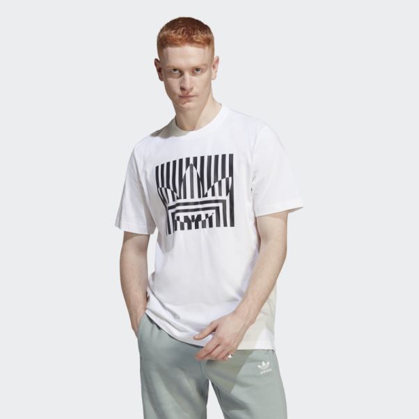T-shirt Adidas Rekive Blanc Mode