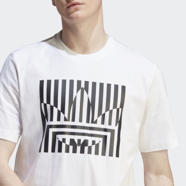 T-shirt Adidas Rekive Blanc Mode