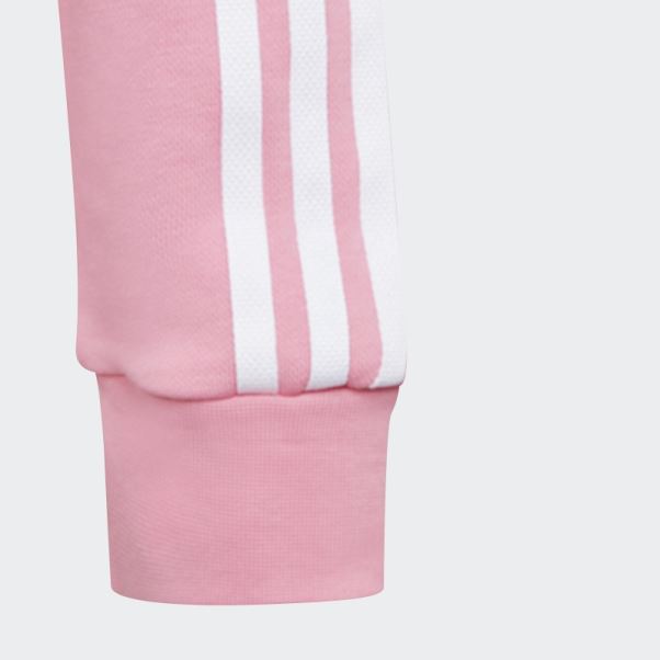 Sweat à Capuche Court Adicolor Rose Adidas