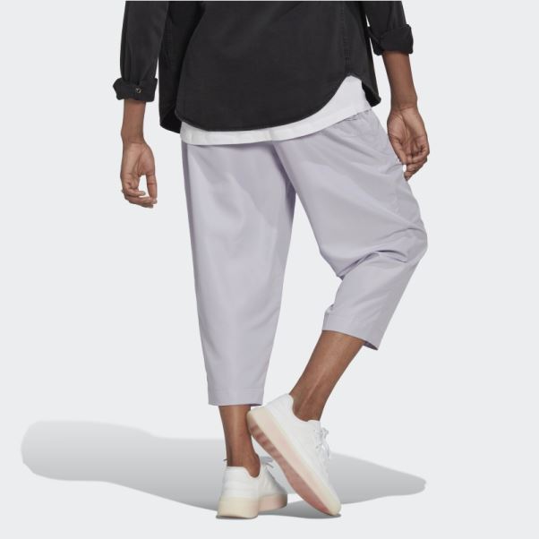 Pantalon 7/8 Argent Aube Adidas