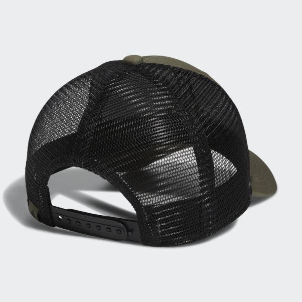 Adidas Casquette Snapback En Maille Structurée Olive Forte