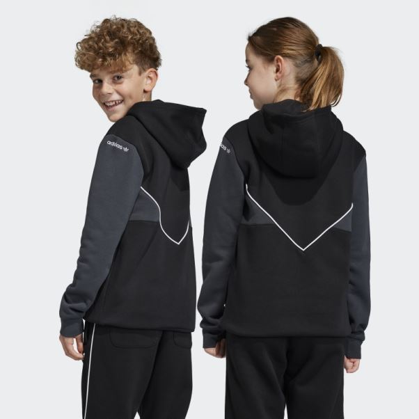 Sweat à Capuche Adidas Adicolor Noir