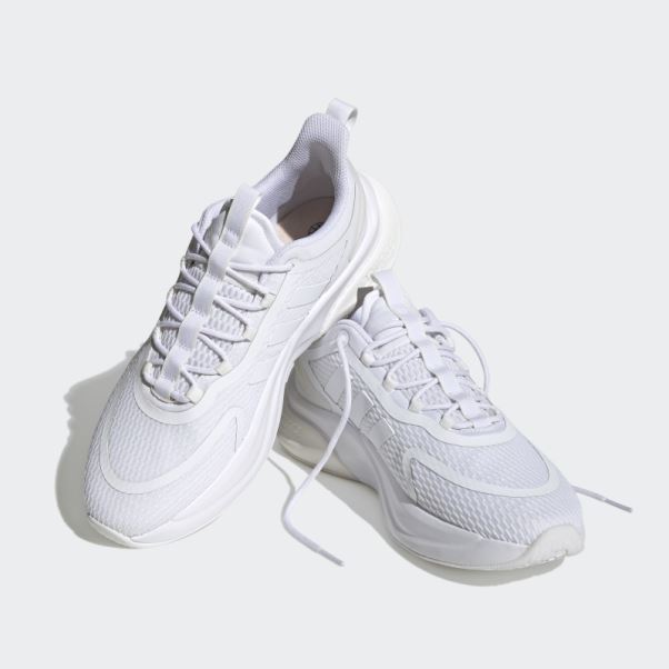 Adidas Alphabounce+ Chaussures De Rebond Durable Blanc