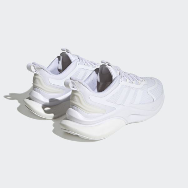 Adidas Alphabounce+ Chaussures De Rebond Durable Blanc
