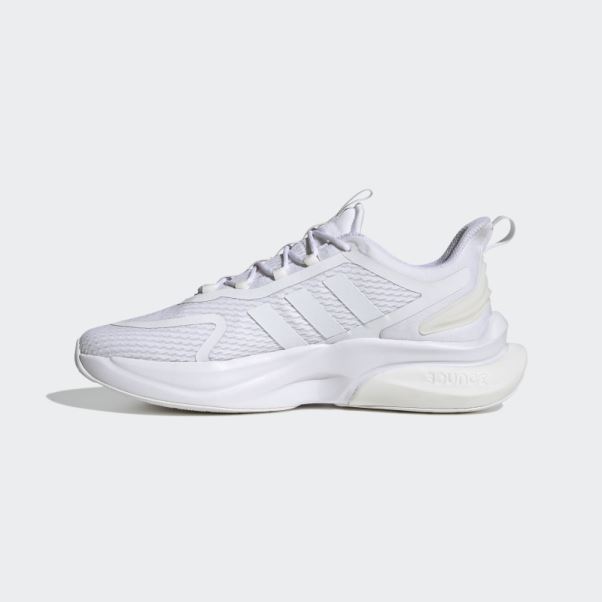 Adidas Alphabounce+ Chaussures De Rebond Durable Blanc
