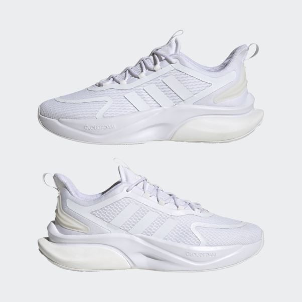 Adidas Alphabounce+ Chaussures De Rebond Durable Blanc