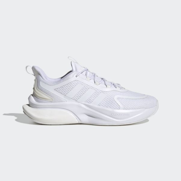 Adidas Alphabounce+ Chaussures Blanches