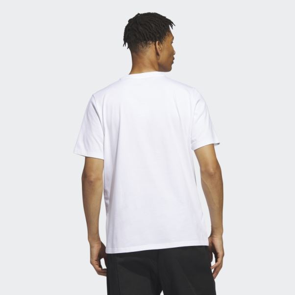 Adidas 4.0 Strike Through T-shirt Blanc
