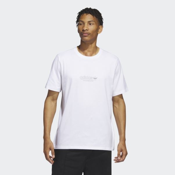 T-shirt à Manches Courtes 4.0 Strike Through Blanc Adidas