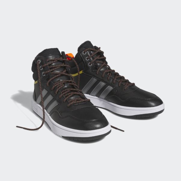 Adidas Hoops 3.0 Mid Lifestyle Basketball Classic Fur Lining Chaussures D'hiver