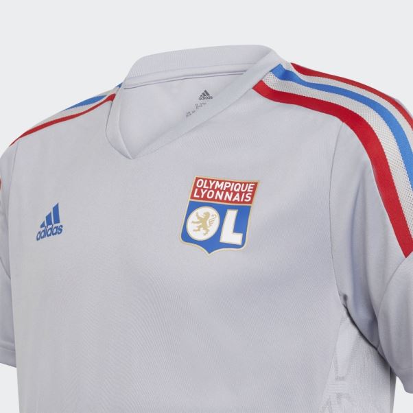 Maillot D'entrainement Lyonnais Condivo 22 Argent Adidas Olympique Hot