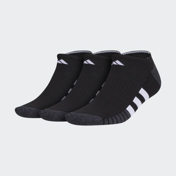 Chaussettes Matelassées Invisibles 3 Paires Adidas Noir