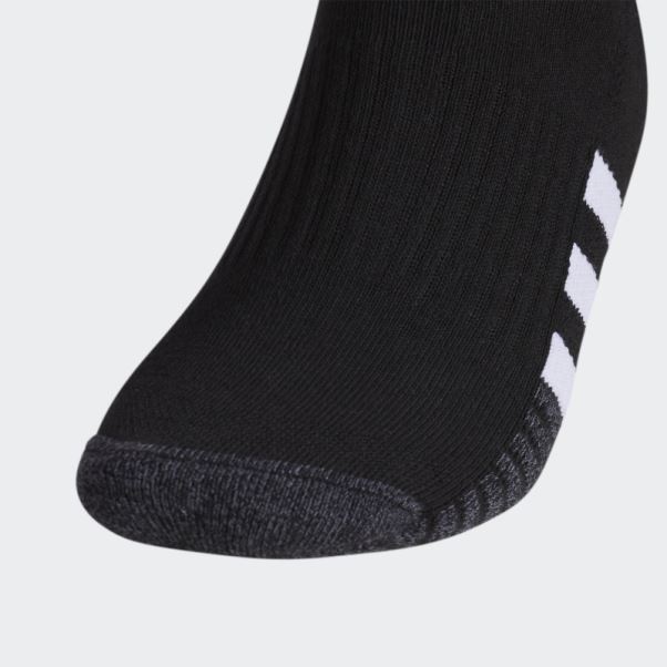 Chaussettes Matelassées Invisibles 3 Paires Adidas Noir