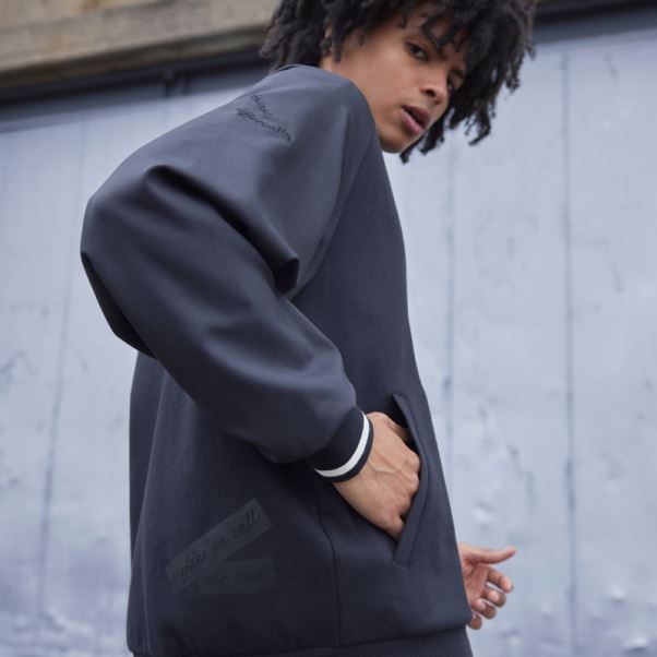 Adidas Blouson Aviateur Imprimé Noir (non Genré)