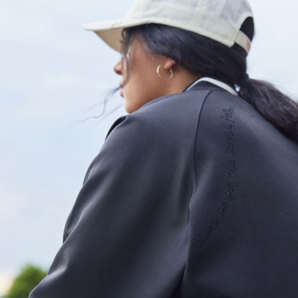 Adidas Blouson Aviateur Imprimé Noir (non Genré)