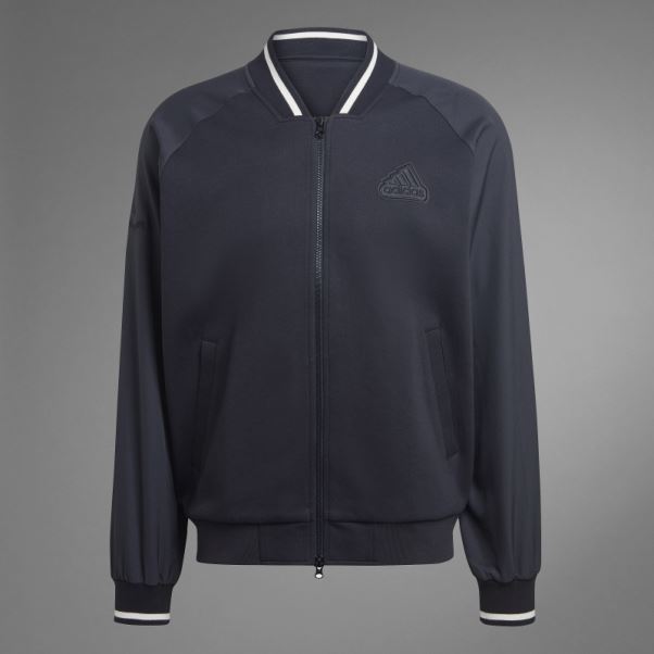 Adidas Blouson Aviateur Imprimé Noir (non Genré)