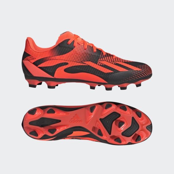 X Speedportal Messi.4 Crampons De Sol Souples Adidas Orange