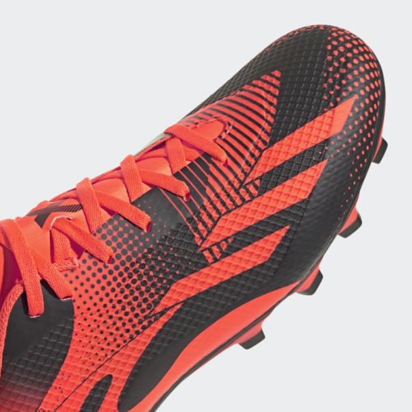 X Speedportal Messi.4 Crampons De Sol Souples Adidas Orange