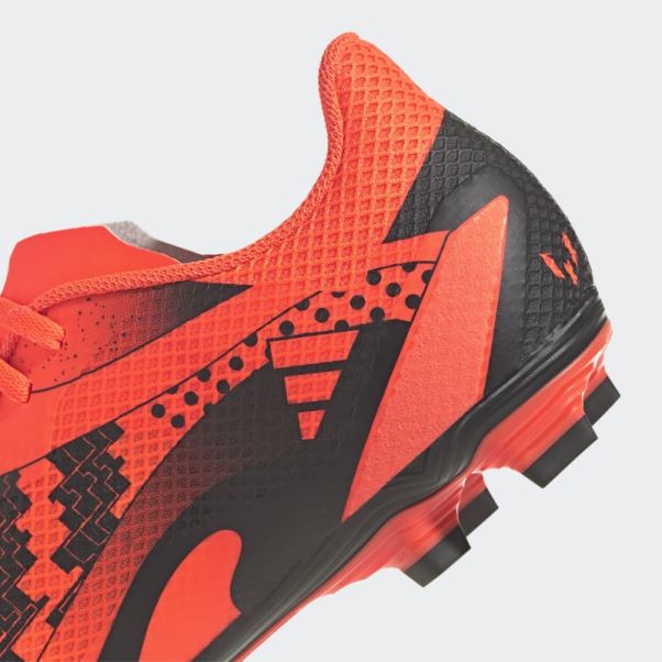 X Speedportal Messi.4 Crampons De Sol Souples Adidas Orange