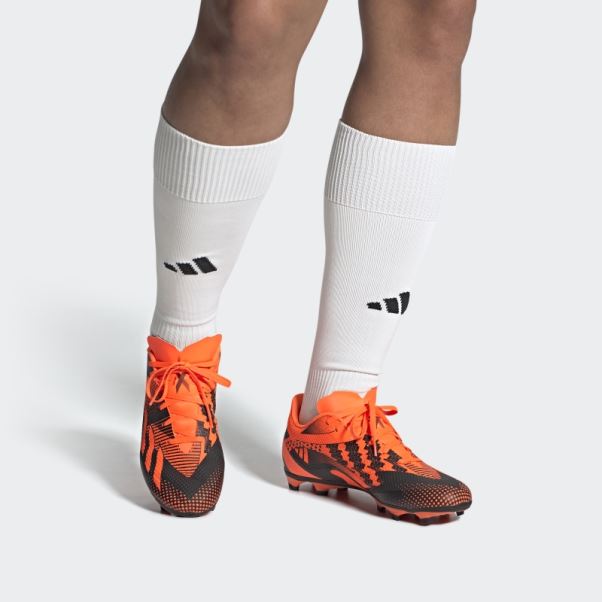X Speedportal Messi.4 Crampons De Sol Souples Adidas Orange