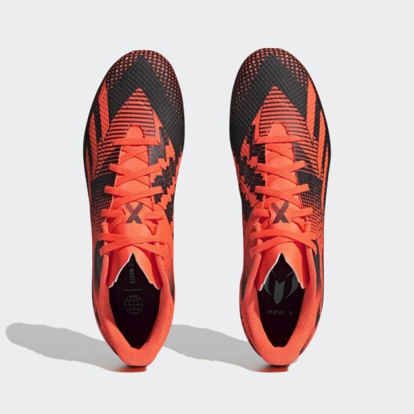 X Speedportal Messi.4 Crampons De Sol Souples Adidas Orange