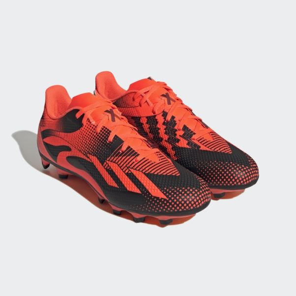 X Speedportal Messi.4 Crampons De Sol Souples Adidas Orange