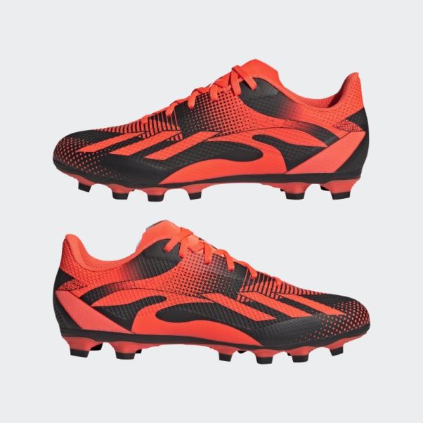 X Speedportal Messi.4 Crampons De Sol Souples Adidas Orange