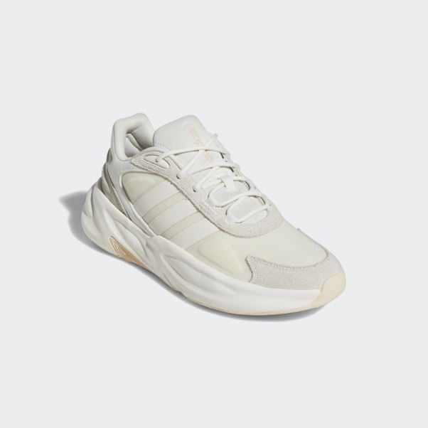 Adidas Ozelle Cloudfoam Lifestyle Chaussures De Course Blanc