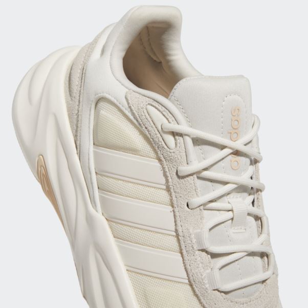 Adidas Ozelle Cloudfoam Lifestyle Chaussures De Course Blanc
