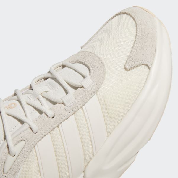Adidas Ozelle Cloudfoam Lifestyle Chaussures De Course Blanc