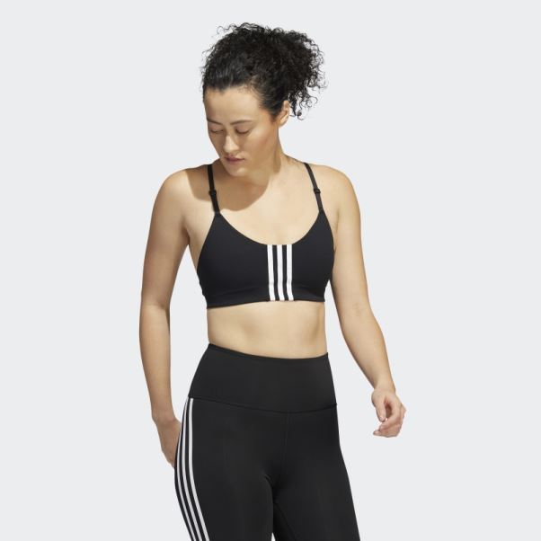 Aeroimpact Training Adidas Light-support Bra Noir Chaud