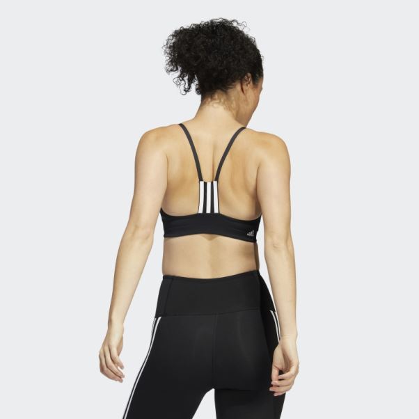 Aeroimpact Training Adidas Light-support Bra Noir Chaud